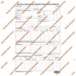  B. 7300-261/UJ A4 álló "Külföldi kiküldetési utasítás és költségelszámolás" nyomtatvány (B.7300-261/UJ) - tintasziget