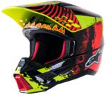 Alpinestars SM5 Solar Flare Red/Blk/Yell bukósisak, XL (M140-2048)