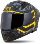 Cassida aero atck bukósisak szürke CAMO/fekete/sárga fluo (M140-2004)