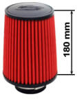 SIMOTA Air Filter H: 180mm DIA: 101mm JAU-H02101-11 Red