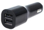 MTUNING Car Charger 12-24V 2xUSB 2.4A Black Type 2