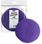 Shiny Garage White Purple Microfiber Applicator 13, 5x3cm