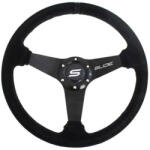 SLIDE Steering wheel SLIDE 350mm offset: 20mm Suede Black