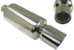 TURBOWORKS Rear Muffler TurboWorks 120mm inlet 76mm