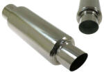 TURBOWORKS Rear Muffler TurboWorks 76mm inlet 76mm