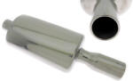 TURBOWORKS Rear Muffler TurboWorks 76mm inlet 63, 5mm - llracing - 36 520 Ft