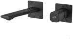Laveo TORES mosdócsap rejtett fali beépítésre, fekete (BVT_722P) - mosibolt