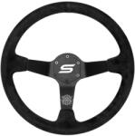 SLIDE Steering wheel SLIDE 350mm offset: 90mm Suede Black - llracing - 25 070 Ft