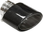 MTUNING Exhaust Tip 90x150mm enter 76mm Carbon Gloss