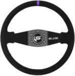 SLIDE Steering wheel SLIDE 350mm offset: 90mm Suede Purple Strip