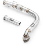 RM MOTORS Downpipe SAAB 9-3 Mk2 2.0 T B207 Decat
