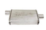 TURBOWORKS Central Chambered Muffler 70mm TurboWorks 304SS 355mm