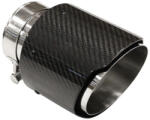 MTUNING Exhaust Tip 114mm enter 70mm Carbon Gloss