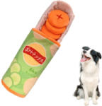  Jutifalattartó plüss játék kisállatoknak-Chips - Zöld (M000124-Z)