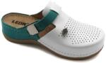 LEON 901 LEON Comfort női bőr klumpa (LEON859-tĂźrkiz37)