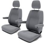 Drive Dressy DriveDressy első üléshuzatok VW T6 Transporterhez színes zöld - Magic Forest minta