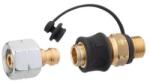 GOK gáz gyorscsatlakozók gázcsatlakozás G 1/4 LH-KN × SKU és STN × G 1/4 LH-ÜM