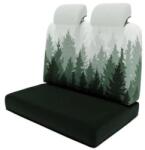 Drive Dressy DriveDressy hátsó ülés huzat MB Marco Polo járműhöz szín zöld - Magic Forest minta