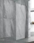 Aqualife HX-W Walk-In fix zuhanyfal átlátszó üveggel - 80 x 190 cm (68477)