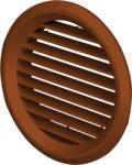 Vents MV bvs műanyag szellőzőrács csőcsatlakozóval - barna - Ø80 mm (833)