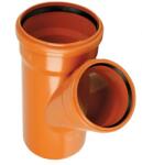  KG PVC csatornacső 45°-os ág idom - Ø125-125 mm (10401432)