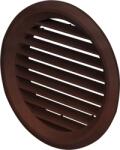  Vents MV bvs műanyag szellőzőrács csőcsatlakozóval - mahagóni - Ø125 mm (6196)