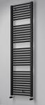 IRSAP Ares fekete törölközőszárítós csőradiátor egyenes kivitelben - ARES 600x1750 (ARES 600*1750 F)