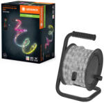 OSRAM kültéri távirányítós LED szalag tekercsen RGB 20 méteres 7W/m IP65 (4058075848825)