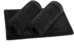 BellaTEX frottír, 3 darabos - 30 × 50 106/48 fekete (12049)