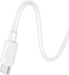 hoco. X96 USB-C apa - USB-C apa Adat és töltőkábel - Fehér (1m) (X96_TYPE_C_W) (X96_TYPE_C_W)