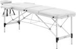 physa Összecsukható masszázságy - 185 x 60 x 59 - 80 cm - 180 kg - Fehér (PHYSA BORDEAUX WHITE)