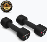 HMS HPT02 TPU súlyzók 2 db. 2 kg fekete