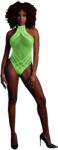  Ouch! Glow in the Dark Body with Halter Neck Neon Green