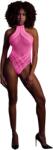 Ouch! Glow in the Dark Body with Halter Neck Neon Pink