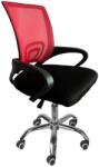 Unic Spot Jolly mesh irodai forgószék, US 128, piros-fekete