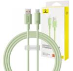 Baseus Habitat USB-A - USB-C gyors töltő 1m zöld (P10360203631-00)
