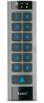 Satel Cititor de proximitate exterior cu tastatura Satel ACCO-SCR-BG, 125 kHz, cod, card, buzzer, sonerie, tamper, gri (ACCO-SCR-BG)