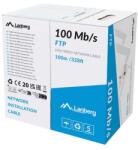 Lanberg LCF5-11CC F/UTP Cat5e Patch Kábel 100 m - Szürke