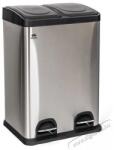  Brilanz Savery Szelektív hulladékgyűjtő, rozsdamentes acél, 40 l, 2×20 l