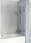 RIHO Scandic paravan cadă 85 cm o piesă negru mat/sticlă transparentă G001140121 (G001140121)