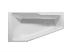 RIHO Rethink Space Plug&Play cadă cu carcasă 170x90 cm partea dreaptă alb B113005005 (B113005005)