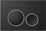 Cersanit Luna buton de spălare pentru WC crom mat-negru K97-0633 (K970633)