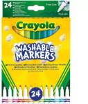 Crayola Crayola: Комплект от 24 измиваеми маркера с тънък връх (58-6571)