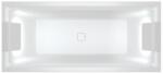 RIHO Still Square LED cada dreptunghiulară 180x80 cm alb B099005005 (B099005005)