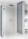 RIHO Scandic uși de duș 140 cm înclinabilă crom luciu/sticlă transparentă G001015120 (G001015120)