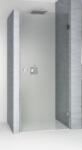 RIHO Scandic uși de duș 100 cm înclinabilă negru mat/sticlă transparentă G001008121 (G001008121)