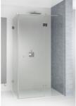RIHO Scandic cabină de duș 100x80 cm dreptunghiular negru mat/sticlă transparentă G001058121 (G001058121)