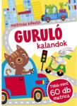 Szalay Könyvek Guruló kalandok matricás kifestő (9789636523084) - jatekbolt
