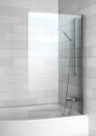 RIHO Novik zuhanyparaván 90 cm egyrészes króm fényes/átlátszó üveg G003039120 (G003039120)