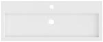 RIHO Spring Vow mosdótál 100.3x40.2 cm négyszögletes klasszikus-beépíthető fehér W004008105 (W004008105)
